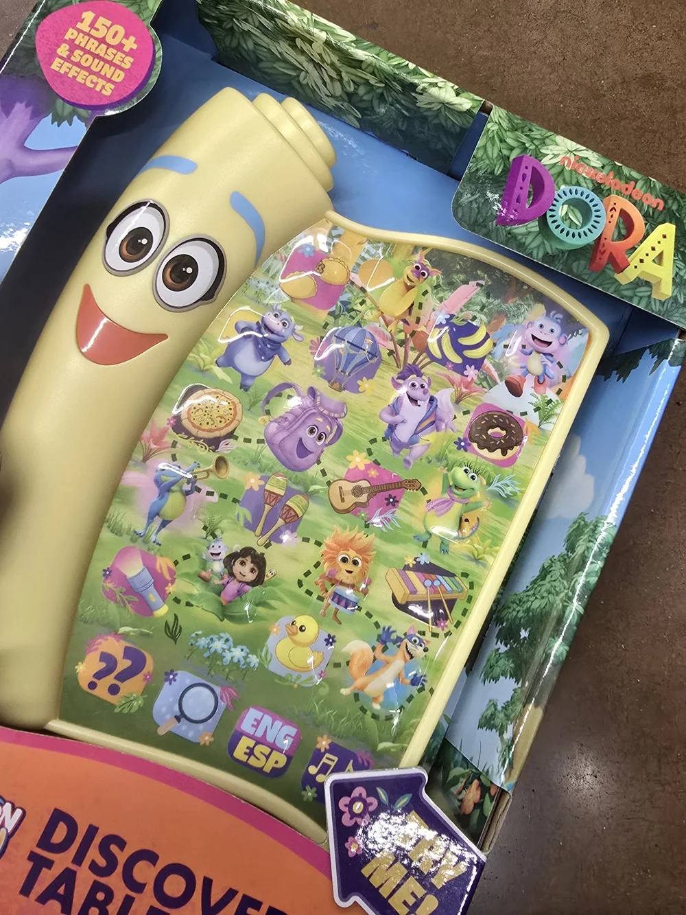 Interactive Yellow Kids Learning Toy - Bilingual English & Spanish